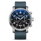 Reloj de Cuarzo Multifuncional de Cuero para Hombre