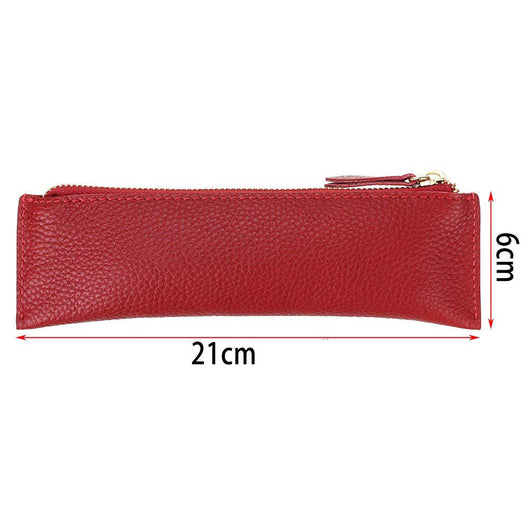 Estuche de Cuero de Gran Capacidad para Lápices y Útiles - Image 3