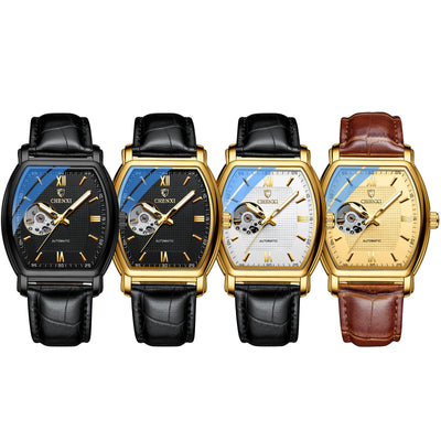 Reloj Mecánico Automático Cuadrado Hueco para Hombre - Image 2