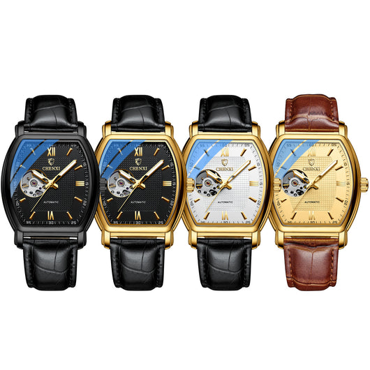 Reloj Mecánico Automático Cuadrado Hueco para Hombre - Image 2