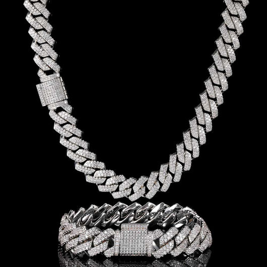 Pulsera Hip Hop Doble Fila 14mm - Estilo Urbano Premium - Image 46