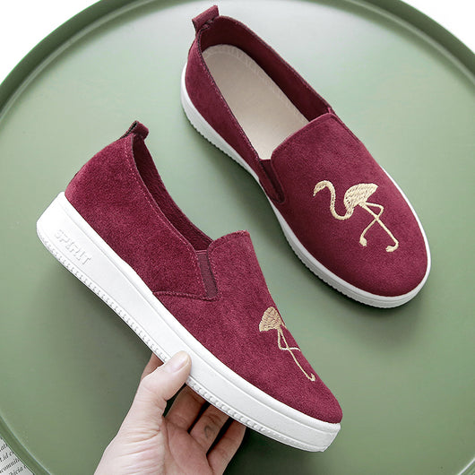 Mocasines de Lona Lovebird para Estudiantes - Comodidad de Otoño - Image 7