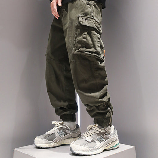 Pantalones Casuales con Cierre en Tobillo - Diseño Moderno y Versátil - Image 3