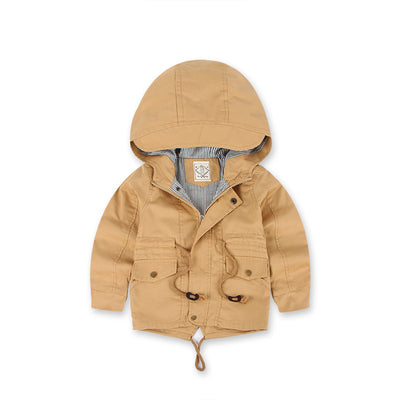 Abrigo de Invierno para Niño con Mezcla de Cachemira - Estilo Europeo y Americano - Image 4