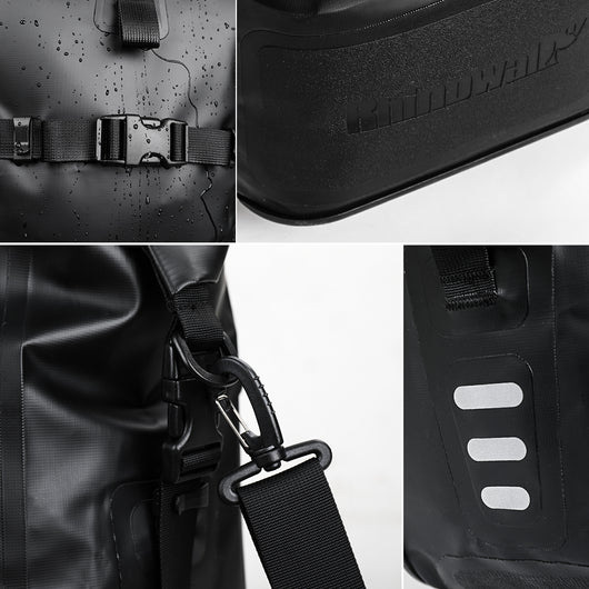 Juego de Alforjas Impermeables para Bicicleta - Canasta Delantera y Mochila Trasera - Image 10
