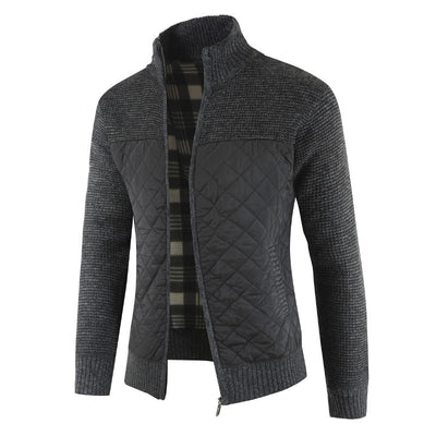 Cardigan Acolchado de Terciopelo para Hombre - Image 17