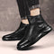 Botas Altas Impermeables Estilo Británico para Nieve Invierno