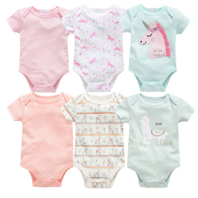 Set de 6 Bodis Cortos para Bebé - Ropa Cómoda y Práctica - Image 17