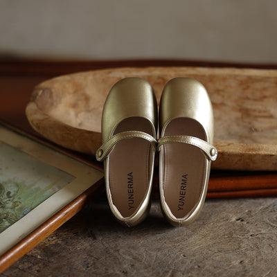 Zapatos Vintage de Cuero con Velcro para Bebé - Suela Suave Primavera Otoño - Image 6
