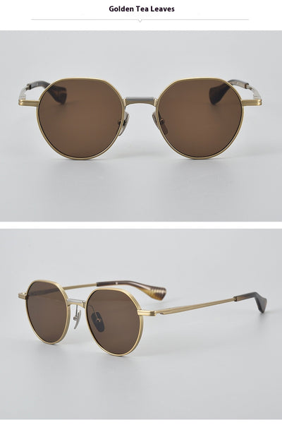 Gafas Vintage Redondas en Titanio Ultra Ligero Puro - Image 26