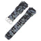 Camuflaje Negro Correa De Reloj De Pelo Individual