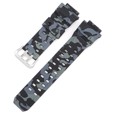 Correa de Reloj Táctica Camuflaje TPU Resistente - Image 10