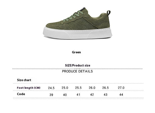 Tenis Deportivos Casuales Plataforma para Hombre Talla Grande 46 Transpirables - Image 19