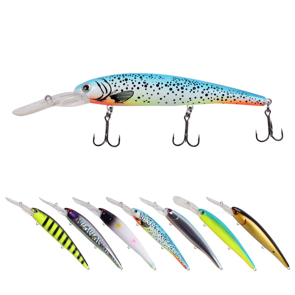 Señuelo Flotante Lengüeta Profunda 120mm 20g - Pesca de Agua Dulce y Salada