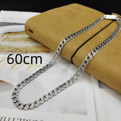 Collar de Plata Esterlina para Hombre Año del Tigre Diseño Minimalista - Image 8