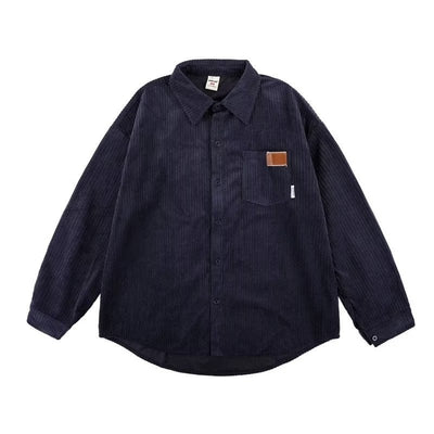 Camisa Retro Suelta Unisex Otoño - Estilo Casual Versátil - Image 6