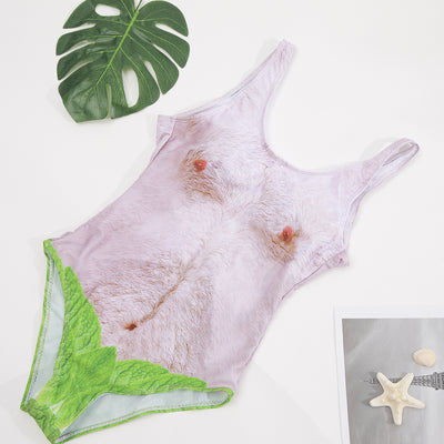 Traje de Baño Integral con Diseño Realista para Mujer - Image 4