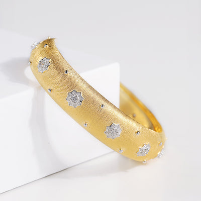 Pulsera Estrella Palacio de Artesanía Italiana Retro y Elegante - Image 4