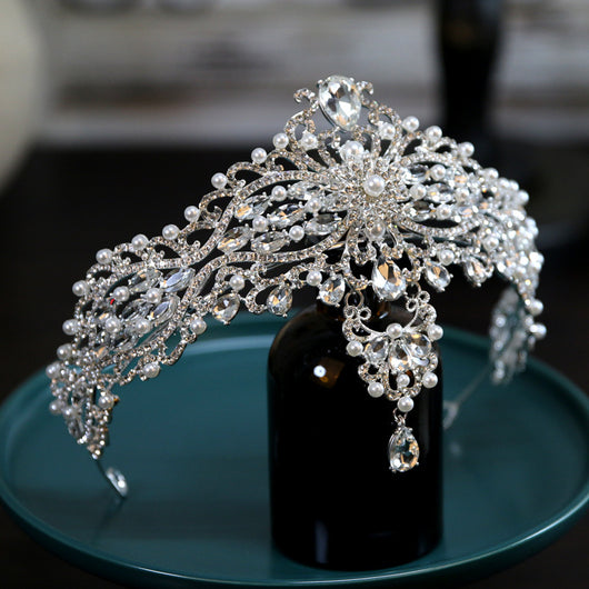 Corona Nupcial Barroca Elegante