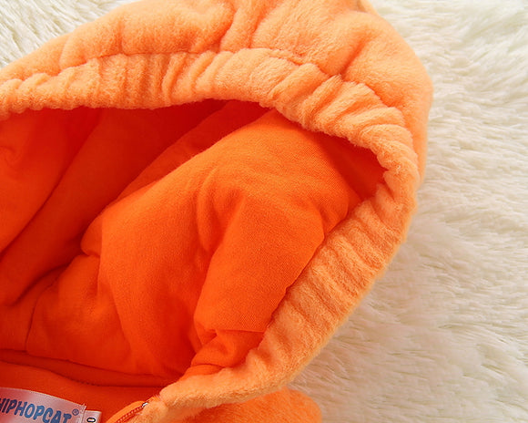 Sudadera con Capucha de Algodón Diseño Calabaza Adorable