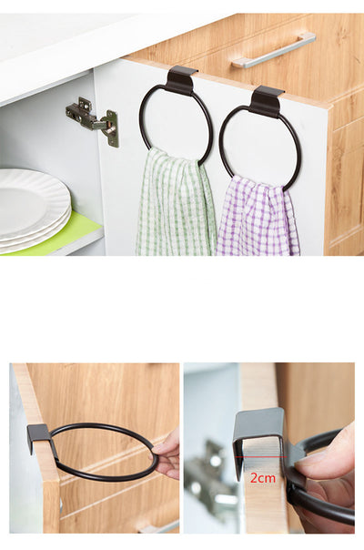 Soporte Circular Europeo para Paños de Cocina sin Perforaciones - Image 3