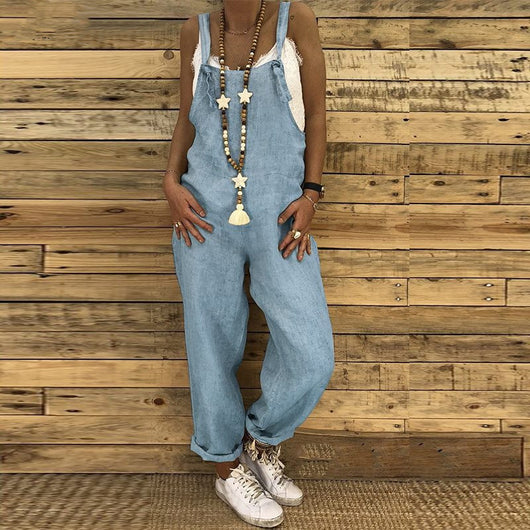 Jumpsuit Holgado de Talla Grande para Otoño e Invierno - Image 22