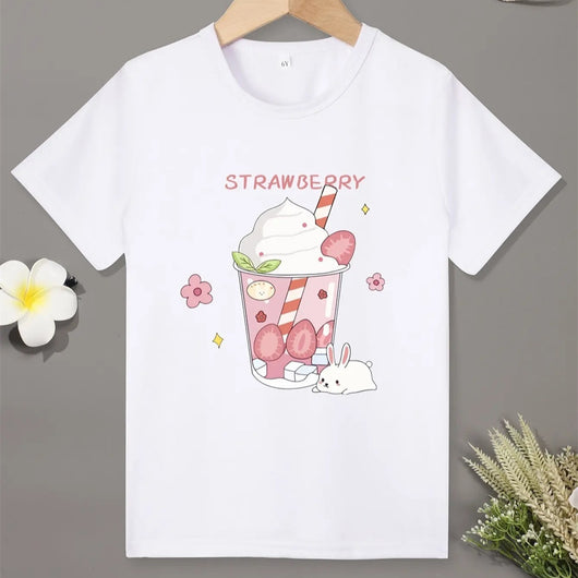 Playera Infantil Niño Gato Cartoon - Cómoda y Casual