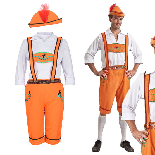 Tirantes Bicolores para Hombre Estilo Oktoberfest y Fiestas Tradicionales - Image 9