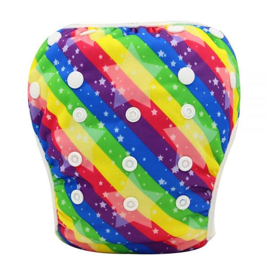 Pañal de Baño Ajustable Impermeable Unisex para Bebé - Image 23