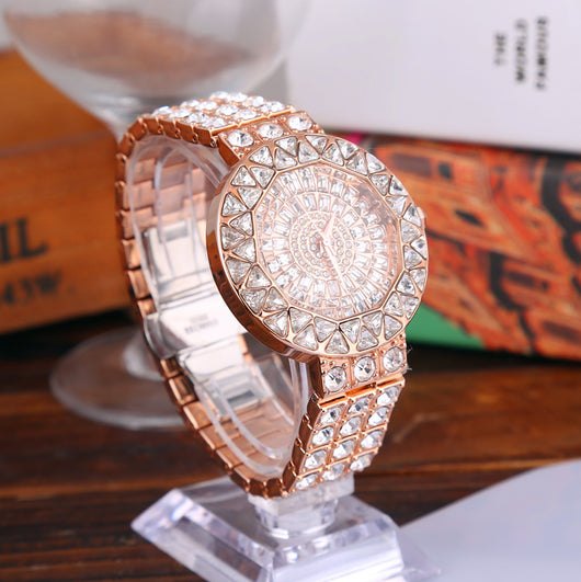 Reloj de Moda con Cristales Brillantes Resistente al Agua - Image 27