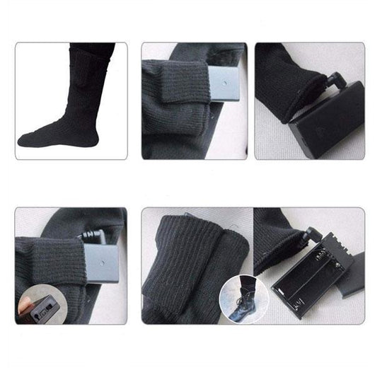 Calcetines Térmicos con Batería Recargable - Calor Puro - Image 3