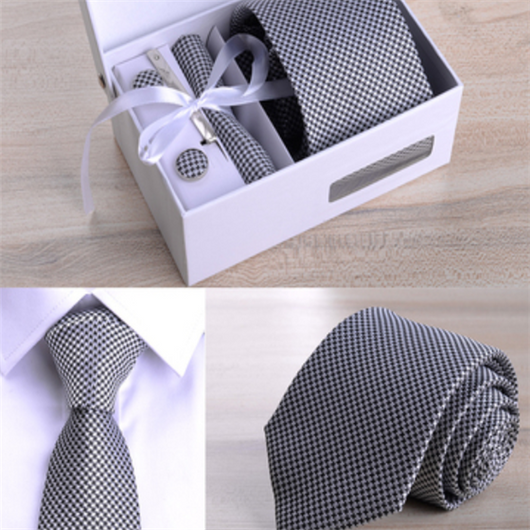 Corbata Rayada 8cm en Caja de Regalo Premium - Image 27