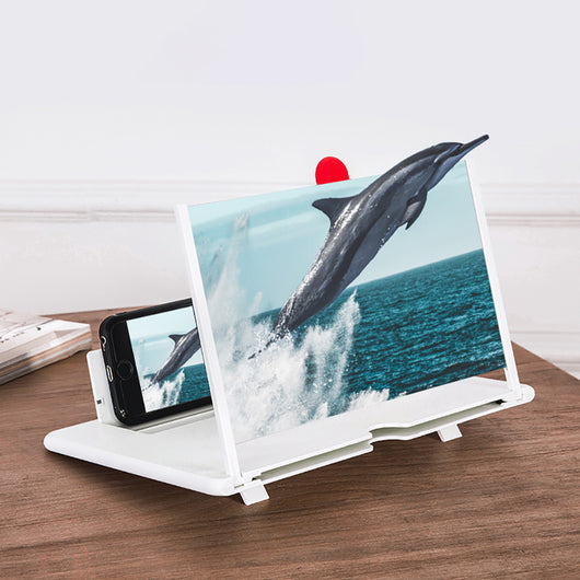 Amplificador de Pantalla 3D con Lupa Plegable y Refuerzo de Señal