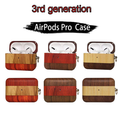 Fundas de Madera Maciza para AirPods Pro - Compatibles con Apple - Image 9