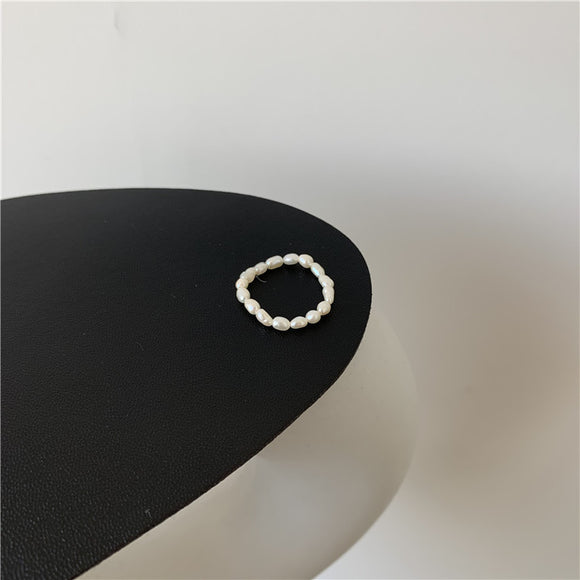 Anillo de Perla Barroca