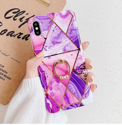 Funda de Silicona Marmolada Compatible con Apple - Image 22