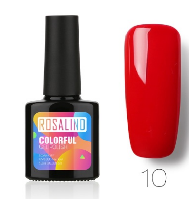 Gel UV para Uñas ROSALIND Color Sólido - Tratamiento Profesional Salón 10ml - Image 3