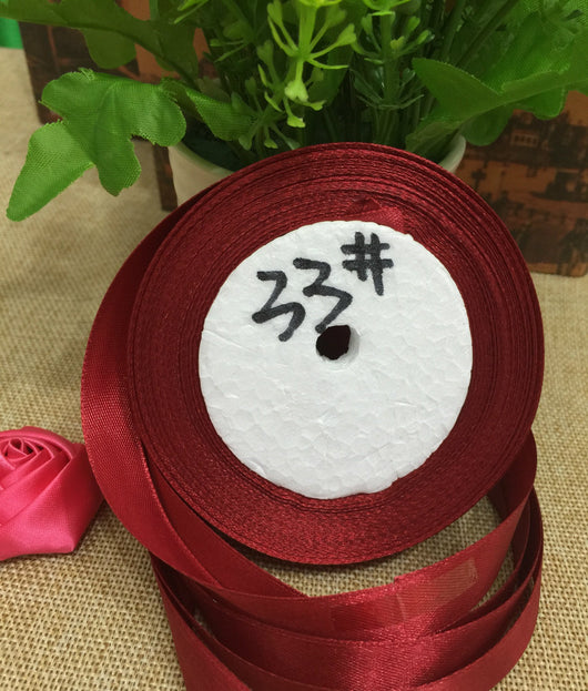 Cinta de Poliéster de 2.5cm Una Sola Cara para Manualidades y Decoración - Image 24