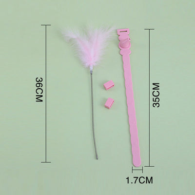 Juguete Interactivo de Pluma para Gatos - Diversión Infinita - Image 6