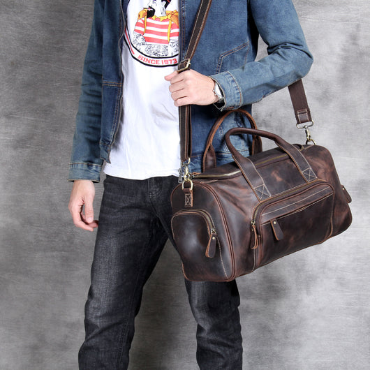 Bolso de Viaje en Cuero Genuino Premium - Image 19