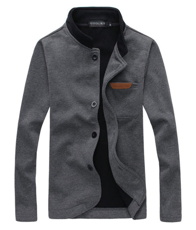 Chaqueta de Cuero para Hombre Versátil y Minimalista - Image 5