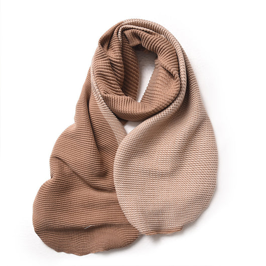 Bufanda Degradada Reversible de Imitación Cachemira - Elegancia y Versatilidad para Invierno - Image 12