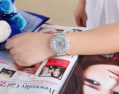 Reloj de Moda con Cristales Brillantes Resistente al Agua - Image 7