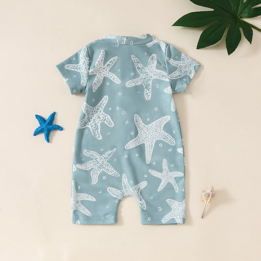 Enterizo de Baño Infantil Estampado para Verano - Image 37