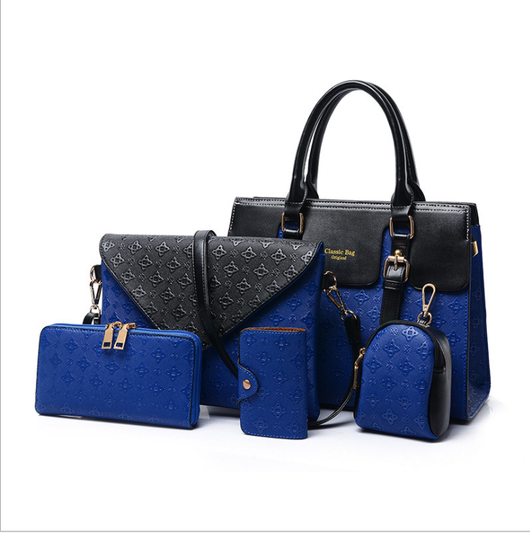 Conjunto de Bolsos de Cuero Lujo Negro - Image 7