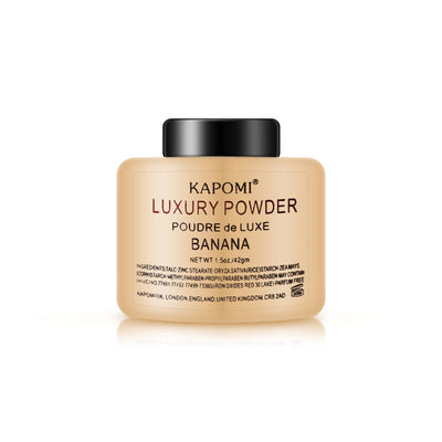 Polvo Suelto Banana para Maquillaje