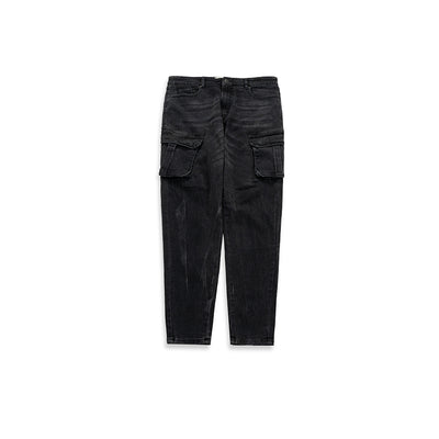 Pantalones Vaqueros Retro con Tirantes Unisex de Moda - Image 2
