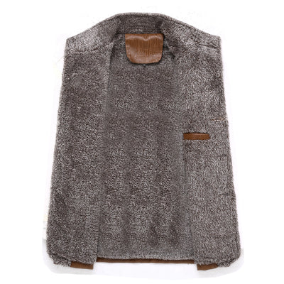 Chaqueta de Cuero PU con Forro de Terciopelo - Casual y Versátil - Image 7
