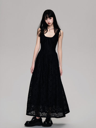 Vestido Tencel Algodón con Bordado Francés para Mujer - Image 10