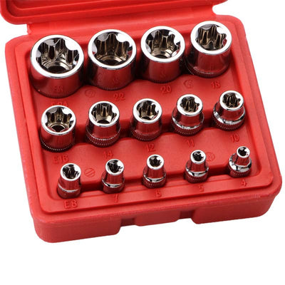 Juego de Herramientas de Reparación Automotriz con Conectores Tipo E - Image 4